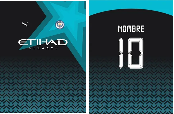 manchester city personalizado vector free download