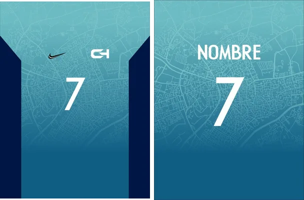 map degrades aqua concept