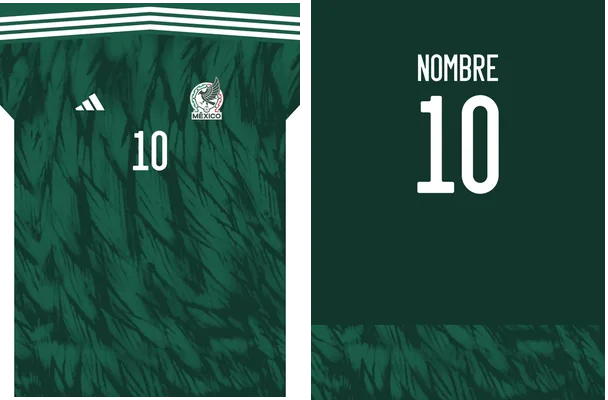 mexico kit adidas plumas concept