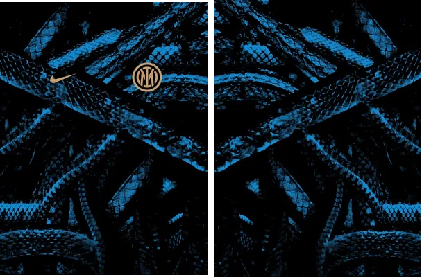milan blue snake