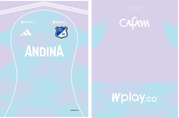 millonarios fc away kit 26 27