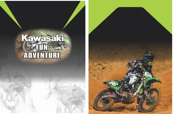 motocross kawasaki design