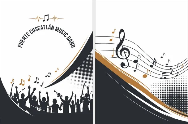 musical blue gold