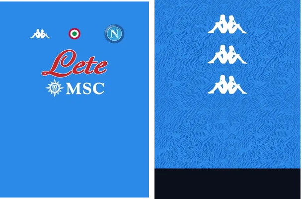 napoli home kit 2020 21
