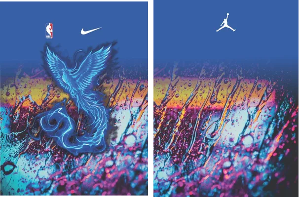 nba fenix blue nike