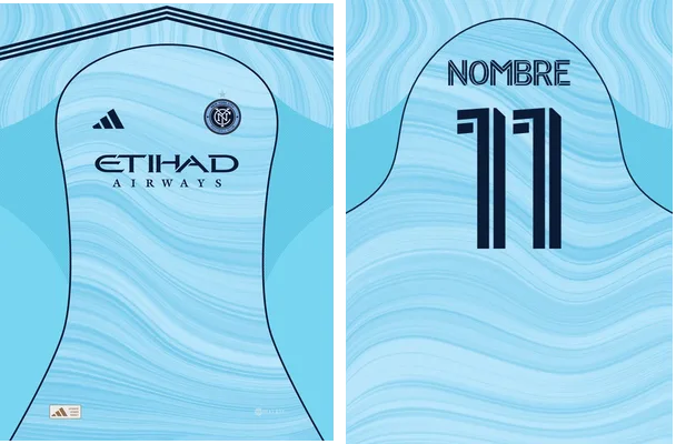 new york city wave blue
