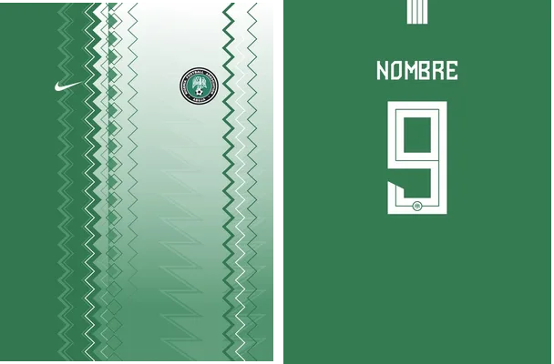 nigeria green concept line free download