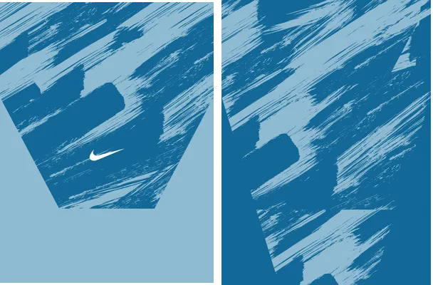 nike mens woven sports blue