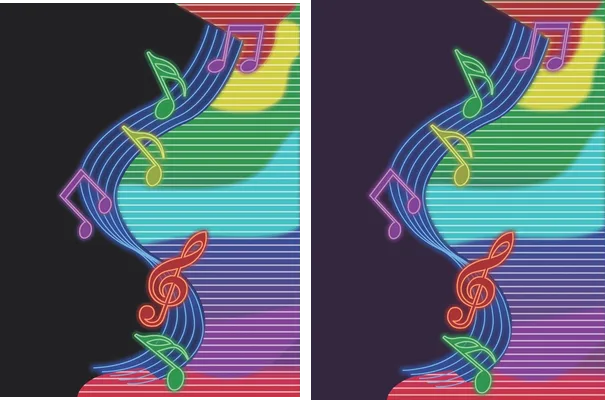 notas musicales design