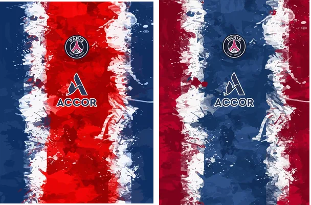 paris saint germain 2023 concept grunge 2