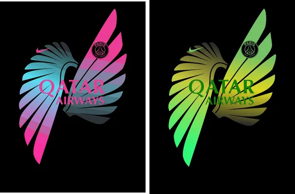 paris saint germain angel concept