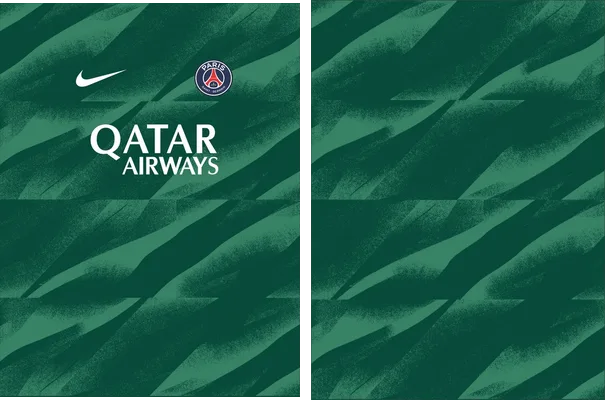 paris saint germain concept grunge