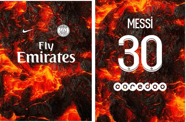 paris saint germain concept lava 2021
