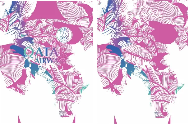 paris saint germain floral concept