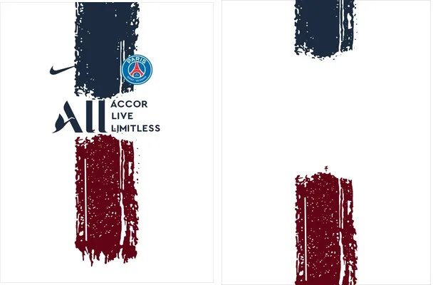 paris saint germaint concept vector free download