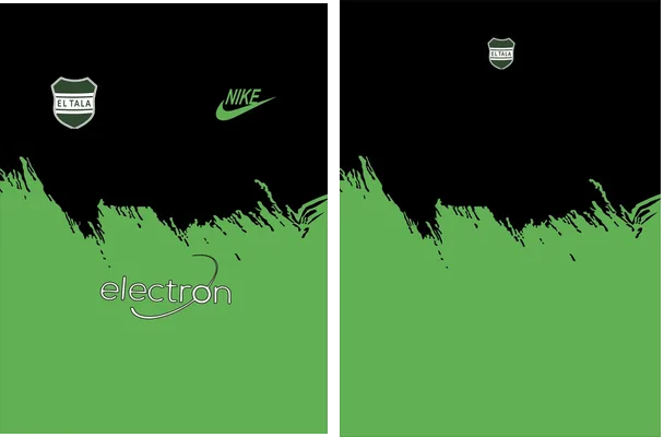 pattern basquetball green