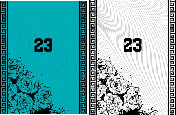 pattern design basketball floral