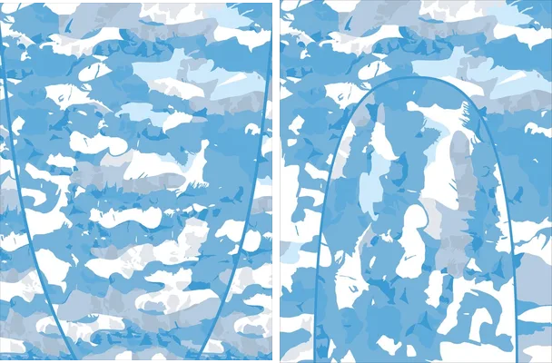 pattern design pesca