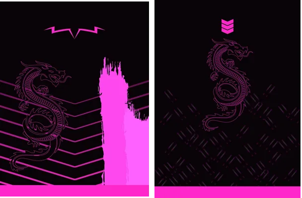 pattern dragon fuxia 2023