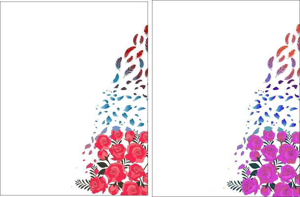 pattern floral fenix design
