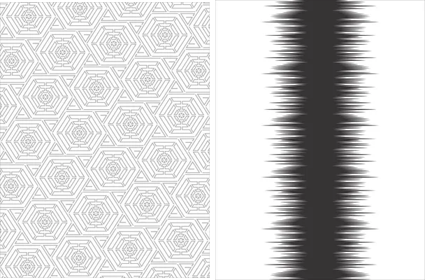 pattern geometric black