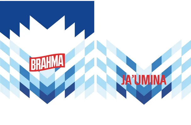 pattern geometrico sports blue