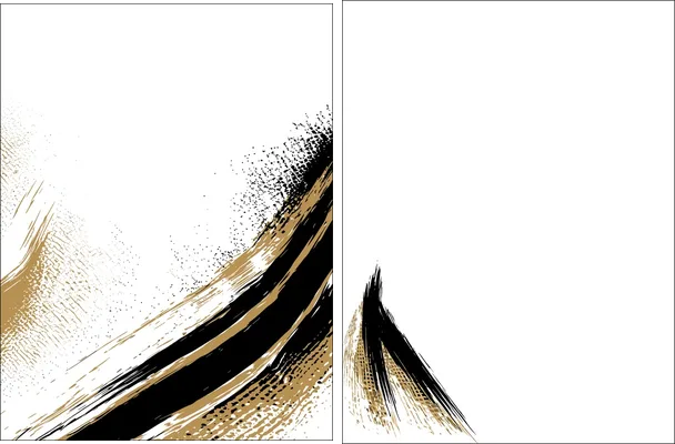 pattern gold black