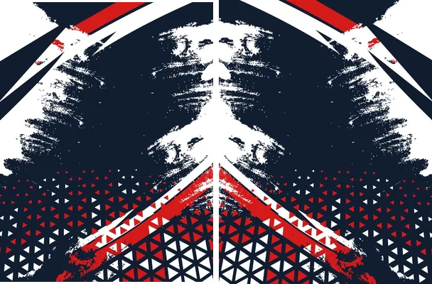 pattern grunge geometrico
