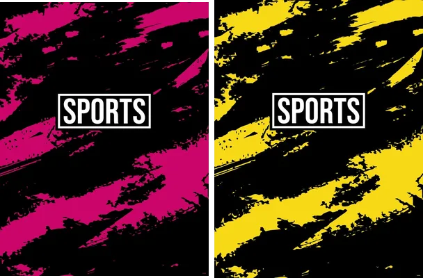 pattern grunge sports black