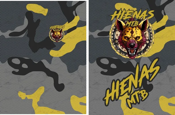 pattern jacket hienas