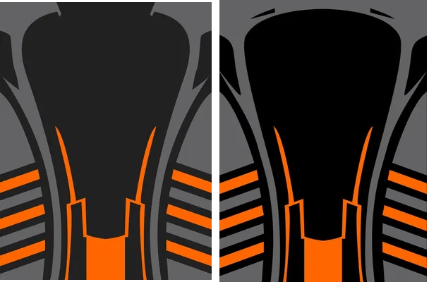 pattern naranja