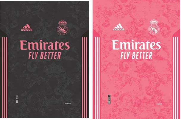 pattern real madrid 2020 2021 third