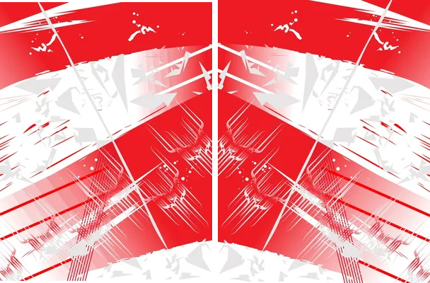 pattern red sports