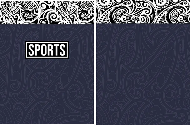 pattern sports absract organica