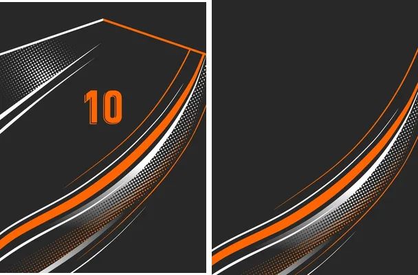 pattern sports black line abstract