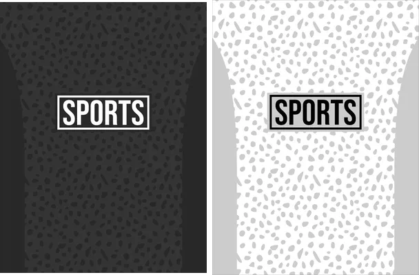 pattern sports black white