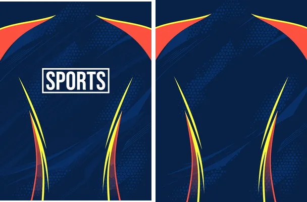pattern sports blue abstract