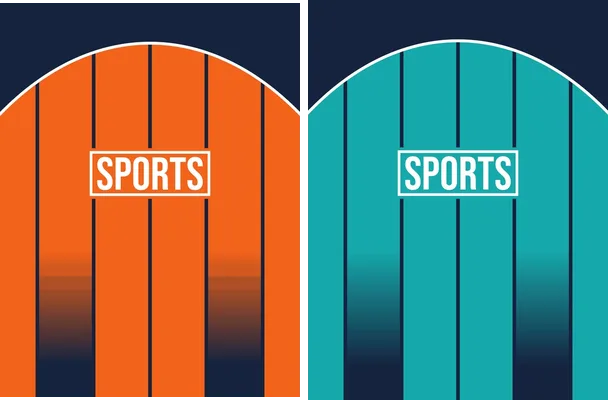 pattern sports chinitos orange