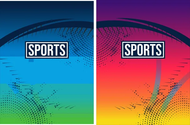 pattern sports degrade colors 2