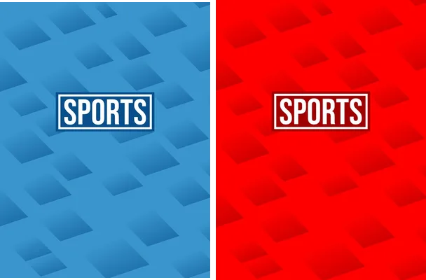 pattern sports degrade concept