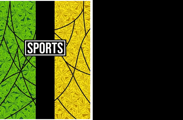pattern sports floral green