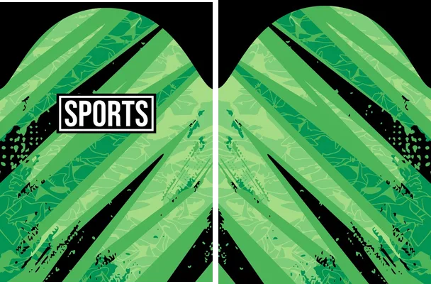 pattern sports green grunge 2