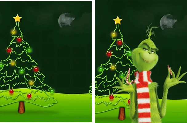 pattern sports grinch navidad