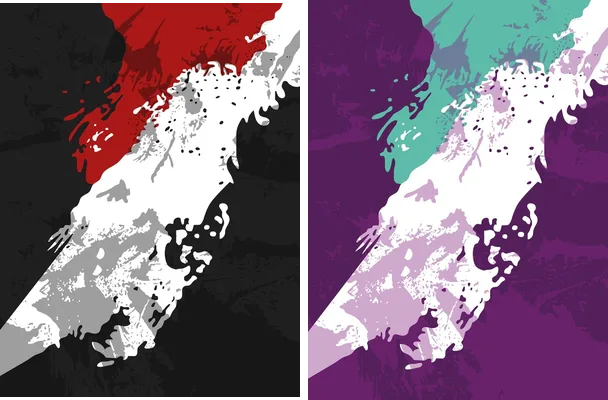 pattern sports grunge ii