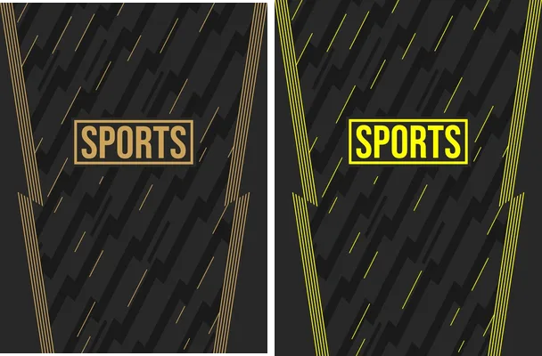pattern sports line black 2