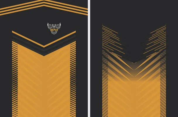 pattern sports line yellow