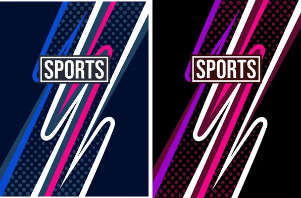 pattern sports pointillizer lines