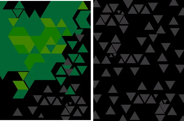 pattern triangulos sports