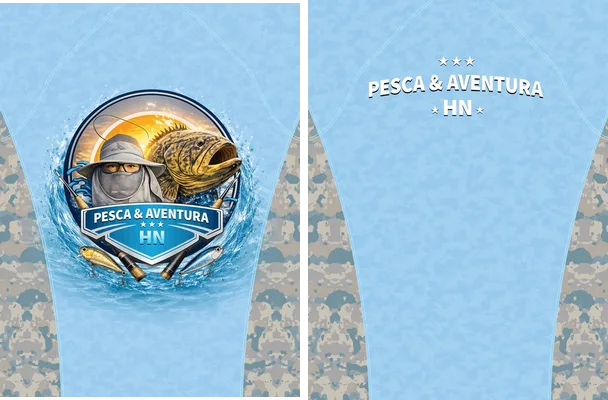 pesca design blue