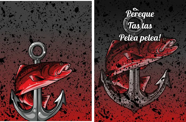 pesca red salpicadura
